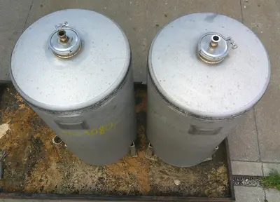 SPC9080  Tank 200 gallon vertical tank, Stainless Steel, dish