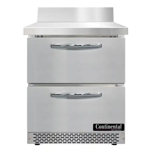 Continental SW27NBS-FB-D 27" Worktop Refrigerator W/ (1) Sections, 115v
