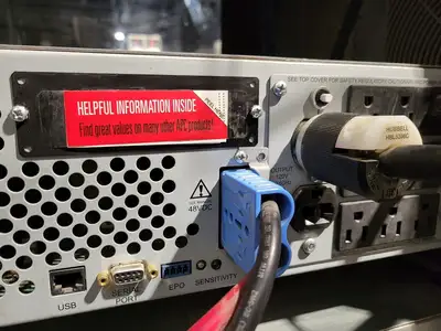 Control Data System w/ UPS