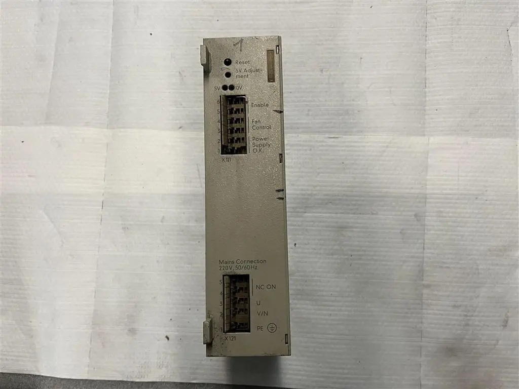 USED SIEMENS MODULAR POWER SUPPLY DIN-41752 E220 G5/15WRGD