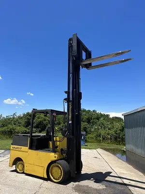 USED 1997 HOIST FKE 6 ELECTRIC FORKLIFT