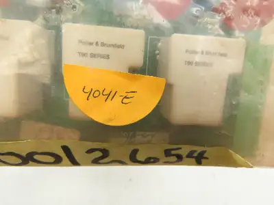 Telemotive E7207-64 Relay Board Assembly Control Panel