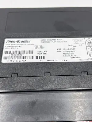 Used ALLEN-BRADLEY ALLEN-BRADLEY 1756-IT6I SER A PLC Input & Output | ND Industrial Surplus #1215132