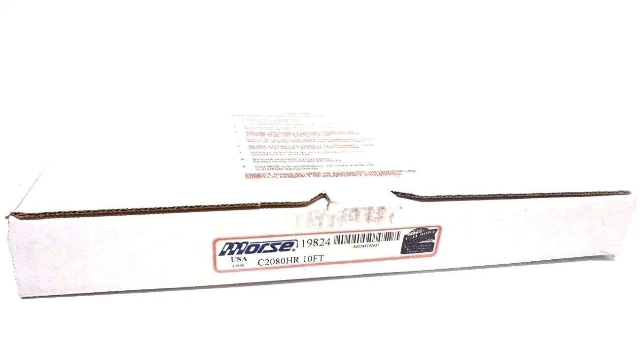 NEW MORSE C2080HR ROLLER CHAIN 10' 119824