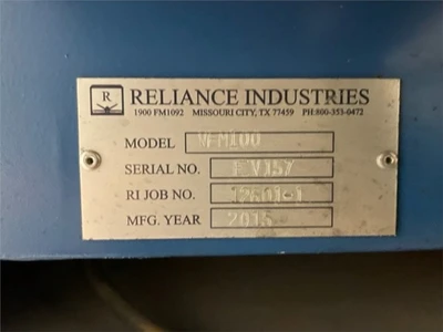 USED RELIANCE VFM 100/VCM 150