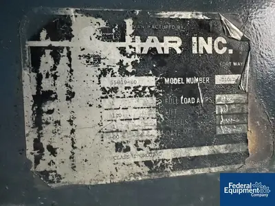 USED Shar Systems 1 HP Shar Disperser, S/S