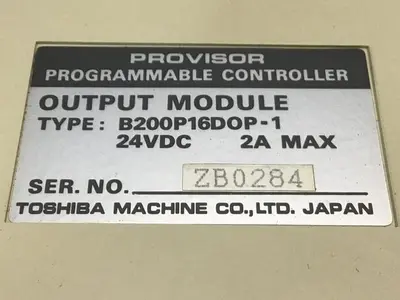 USED TOSHIBA B200P16DOP-1
