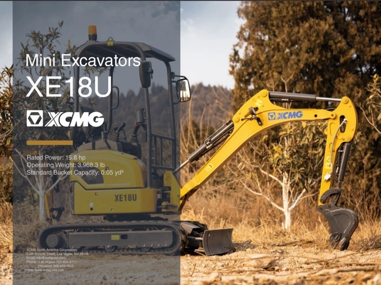 Used XCMG XE18U Excavators Florida US | Iron Listing #379200