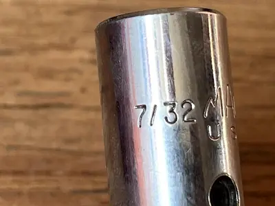 MAC Tools USA ~ 3/8" Drive X76DS Chrome Hex Bit Socket Driver