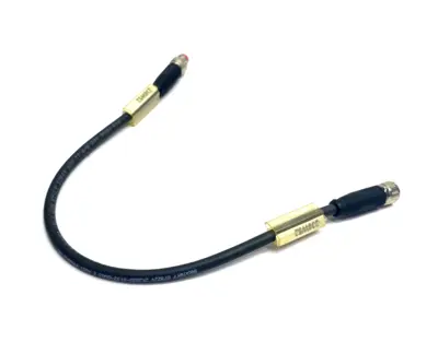 USED BECKHOFF POWER CABLE M8 4-PIN MALE TO FEMALE 0.3M
