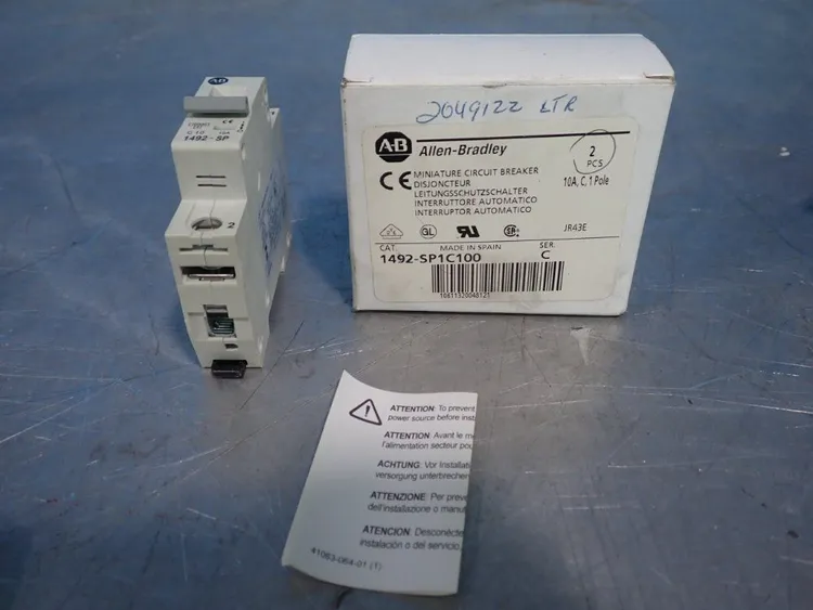 New | in-Stock ALLEN BRADLEY 1492SP1C100 Circuit Breakers Ohio US | HGR 24 #864378