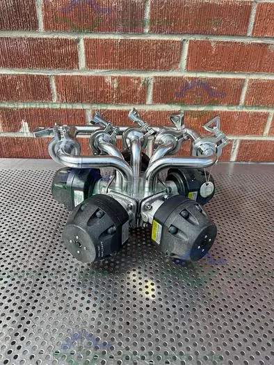 Used 5 ITT PURE FLO ADVANTAGE STAINLESS STEEL DIAPHRAGM VALVE W/ 1" SANITARY FITTING Valves/Fittings California US | Equipment Lab #485682