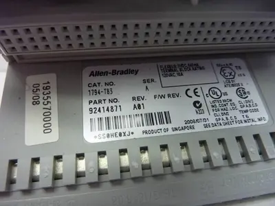 USED ALLEN BRADLEY 1794-OB16 SER A