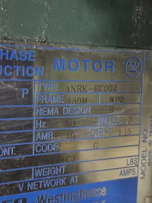 Used TECO-WESTINGHOUSE ANRK-EC002 Motors (misc) British Columbia CA | Lenmark #1439894