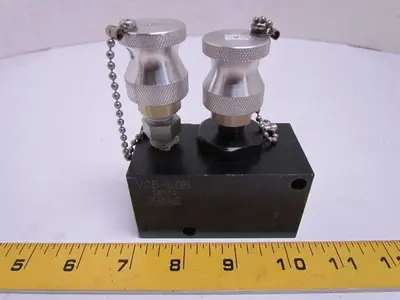 Pascal VCB-LGB 38504 Double Acting Coupling Valve Manifold GS Mounting NEW