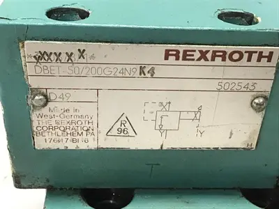 USED REXROTH DBET50200G24N9K4