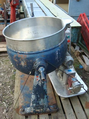 220L S/S Jacketed Skerman Tilting Pan