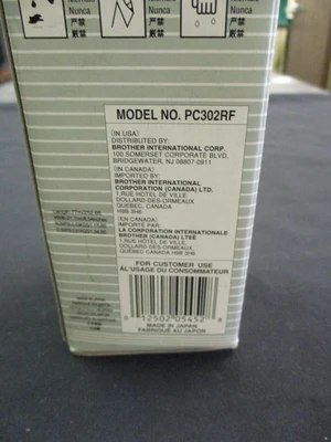 NEW Brother PC-302RF
