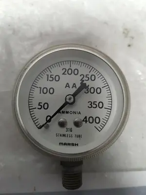 Used MARSH 0-400PSI Universal Pressure Meters Ohio US | Surplus Asset Holdings #1249622