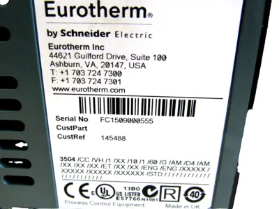 NEW EUROTHERM 3504