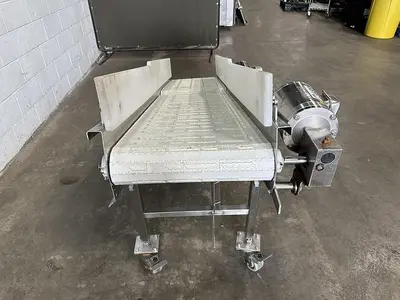 Incline Conveyor for Metal Detector