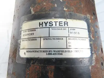 Hyster 8509399 Forklift Hydraulic Motor & Pump 36/48V Removed From E60Z-33