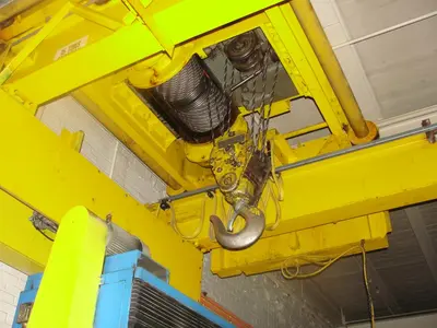 SPC9227  Material Handling Equipment Whiting 15 ton capacity bridge crane 20' span span, One hoist