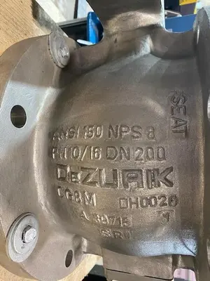 USED DEZURIK SIZE 8  SYLE VPB