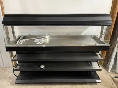 182-0181 Atlantic Food Bars HH7530 Mobile Rotisserie Chicken Merchandiser