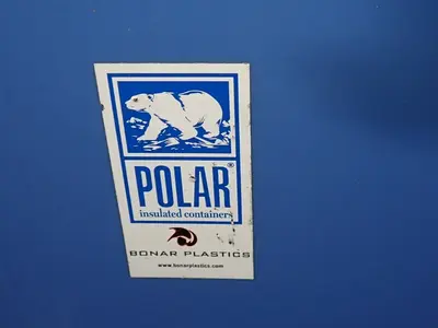 Bonar Plastics 34" X 21" X 28" Dry Ice Storage Container