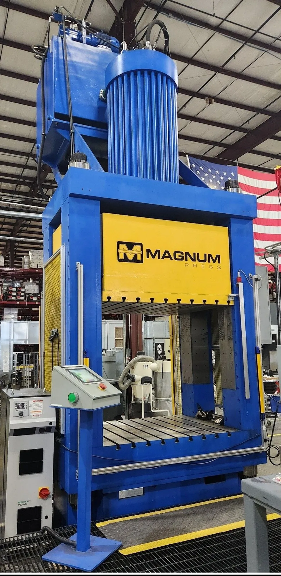 600 Ton Magnum Straight Side Gibb Guide Hydraulic Press
