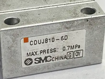 USED SMC PNEUMATIC MINIATURE FREE MOUNT CYLINDER 10MM BORE 6MM STROKE