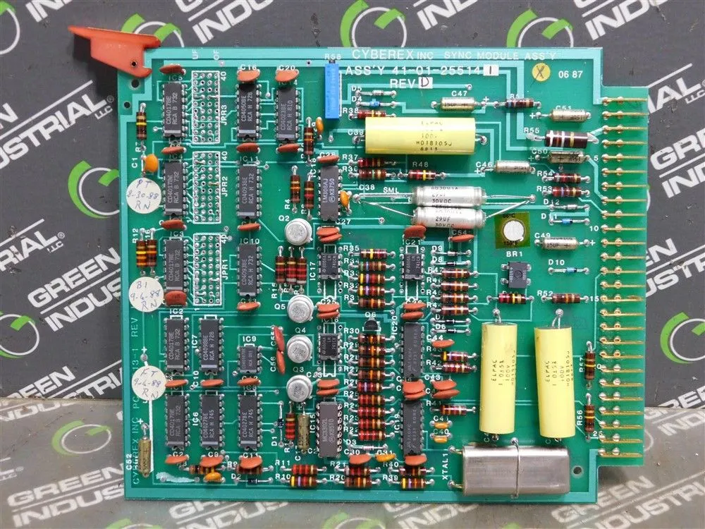 Cyberex Inc. 41-01-255141 Sync Module Assembly Rev. D Used