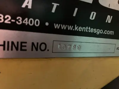 NEW KENT 10789RB USED BURRMASTER MODEL 8-40