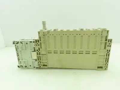 SMC SV Series 8-Station Manifold w/EX600 Serial Interface 24VDC Solenoid Valves