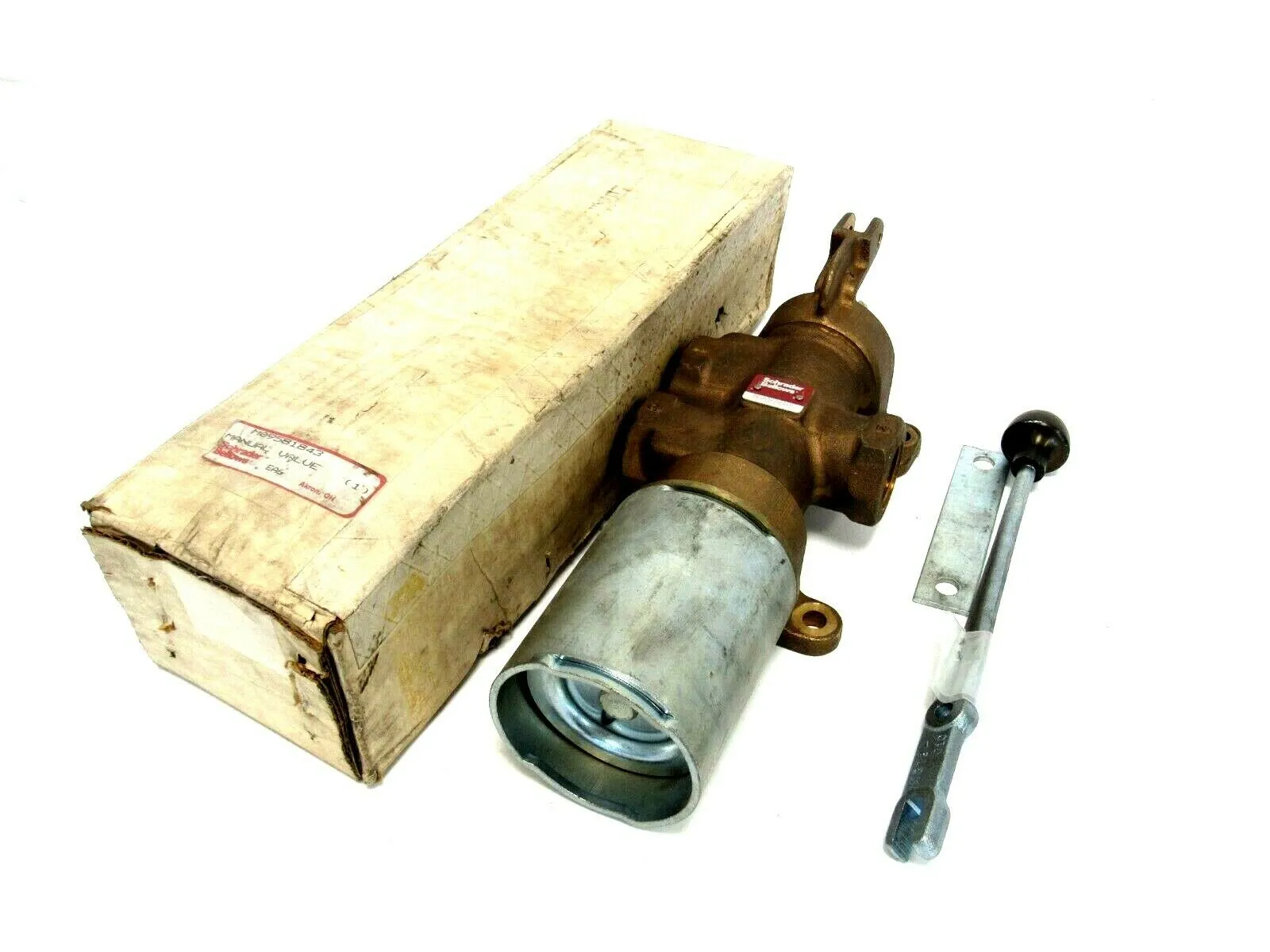 NEW SCHRADER BELLOWS M09581843 MANUAL VALVE