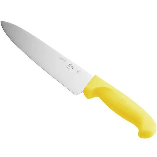 8" Chef Knife with Yellow Handle