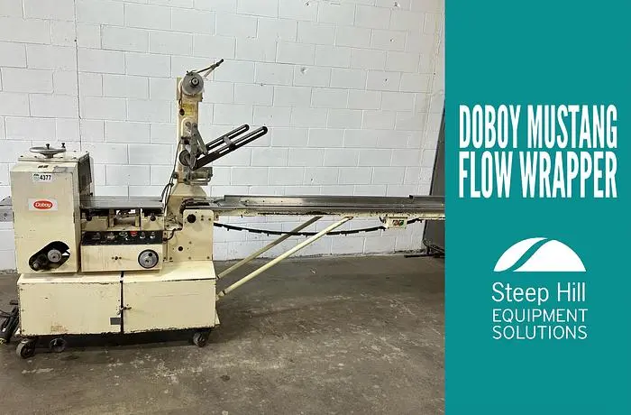 Used DOBOY PACKAGING MACHINERY INC MUSTANG Flow Wrappers | Steep Hill Equipment Solutions #773368