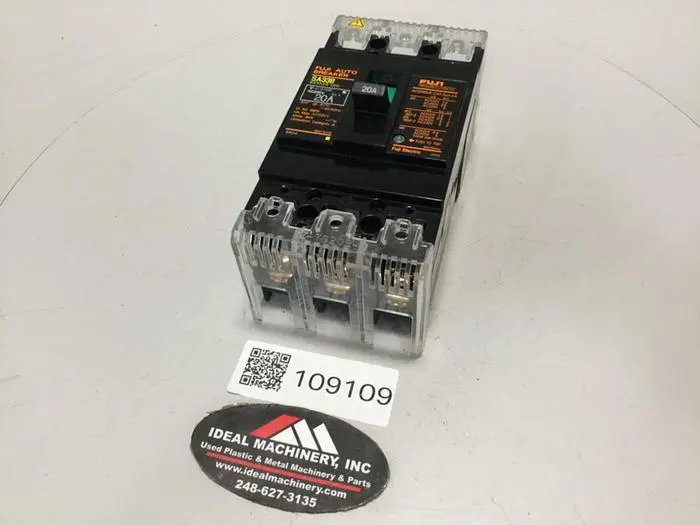 Used FUJI ELECTRIC SA33B-20 Circuit Breakers Michigan US | Ideal Machinery #575151
