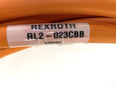 USED BOSCH REXROTH SERVO MOTOR POWER CABLE 5M RL2-023CBB-NN-005,0