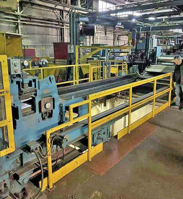 52" x 8.00" x 35,000# Stamco Dbl-Loop Slitting Line