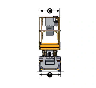 New | in-Stock 2026 HAULOTTE OPTIMUM 1931 Scissor Lifters Pennsylvania US | Iron Exchange Equipment Solutions #1353949