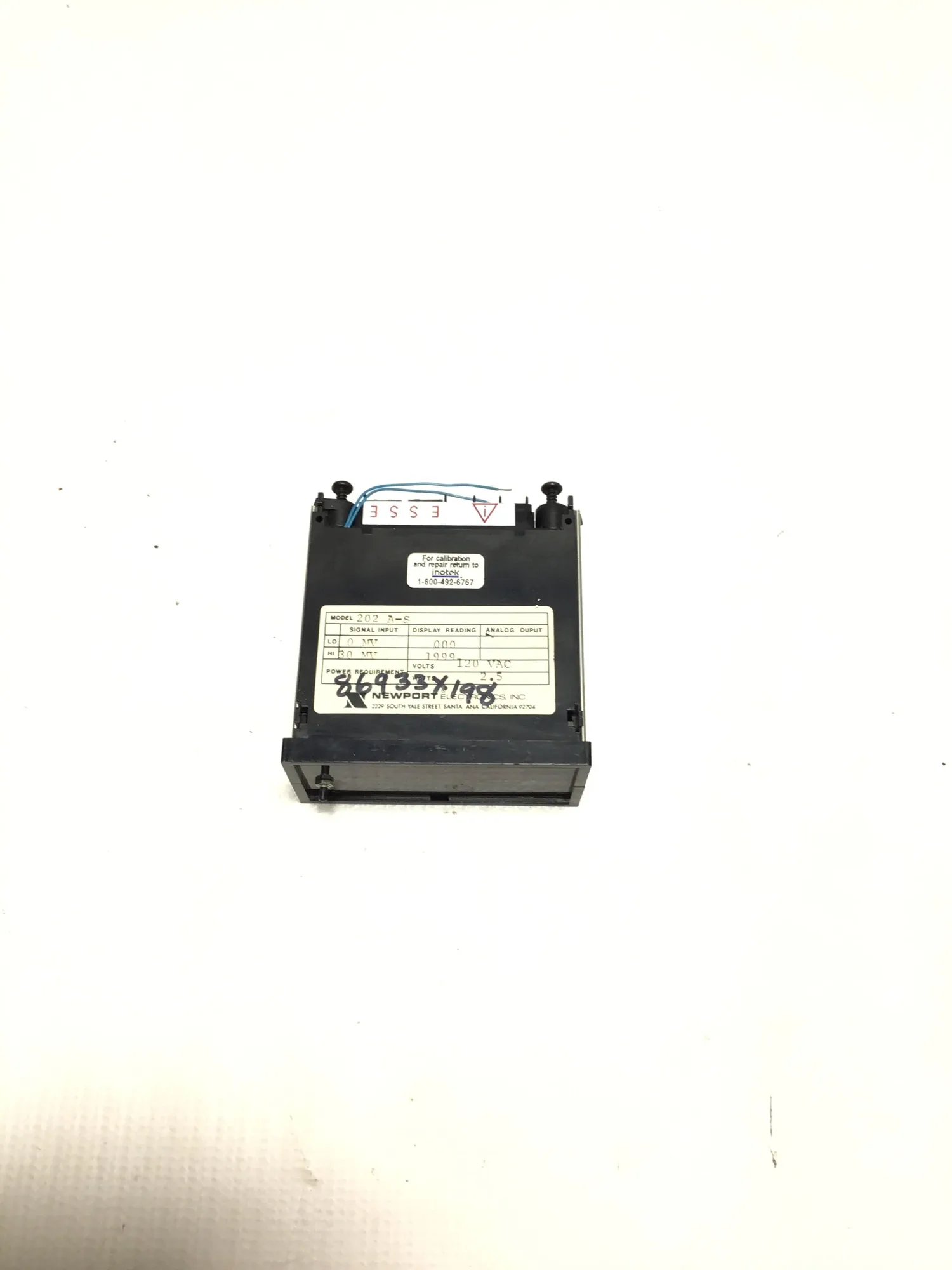 Newport Electronics 202 A-S Signal Input Display Unit
