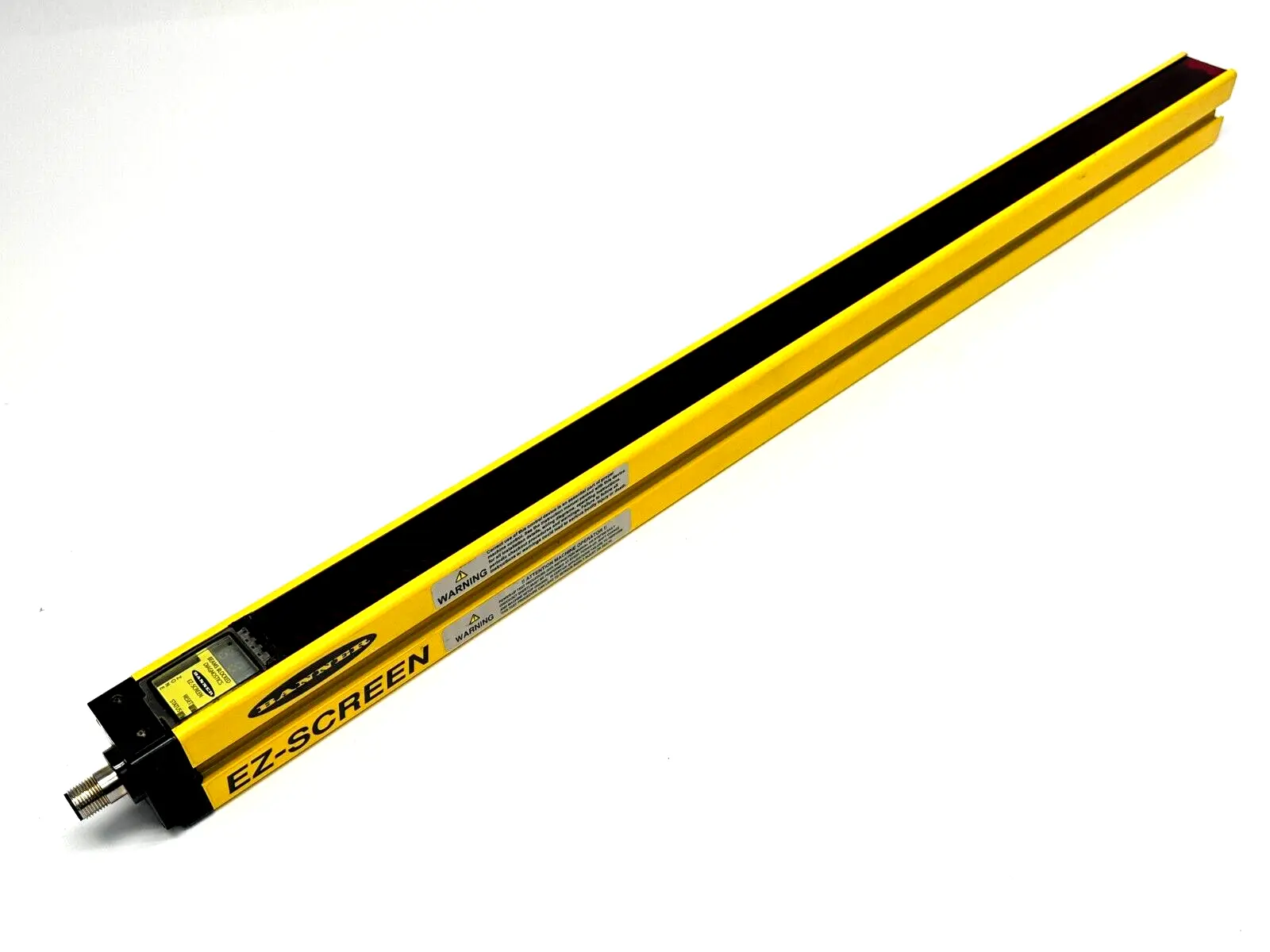 SLSR14-600Q8 | Banner  EZ-Screen Light Curtain Low Profile Receiver M12 MISSING END - Used