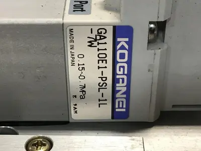Used KOGANEI PBM8P-9W Valves/Fittings Michigan US | Ideal Machinery #1311401