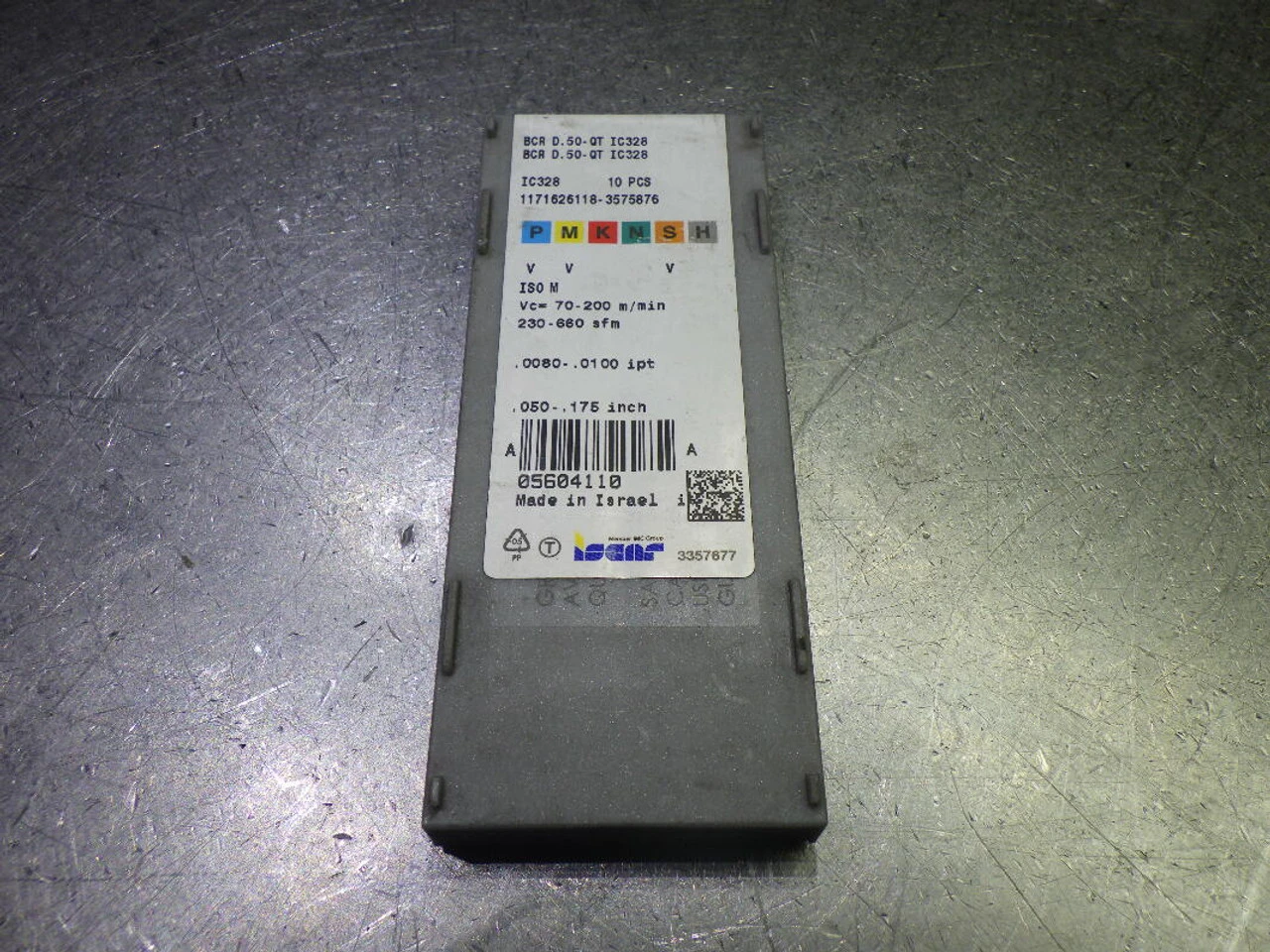Iscar Carbide Milling Inserts QTY10 BCR D.50-QT IC328 (LOC778A)