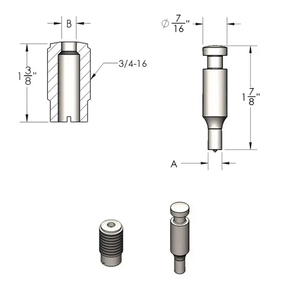 No. 7A Type O Punch & Die Set