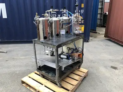 3 Pot Dispenser Mixing Station