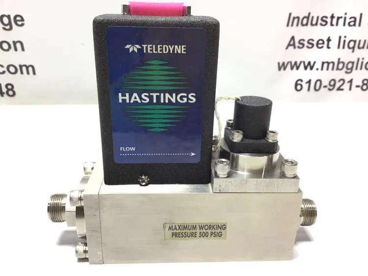 Used 📏 BRAND: HASTINGS
⚡ MAX WORKING PRESSURE: 500 PSIG
🔬 FLOW RANGE: 600 SCFH
🛠 GAS TYPE: AMMONIA _UNKNOWN_ Flowmeters Pennsylvania US | Moses B Glick #1010417