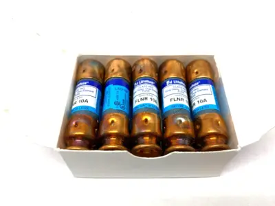 New | in-Stock Littelfuse Time Delay Cartridge Fuse Class RK5 250V 10A Fuses Michigan US | Maverick Industrial Sales #1456533